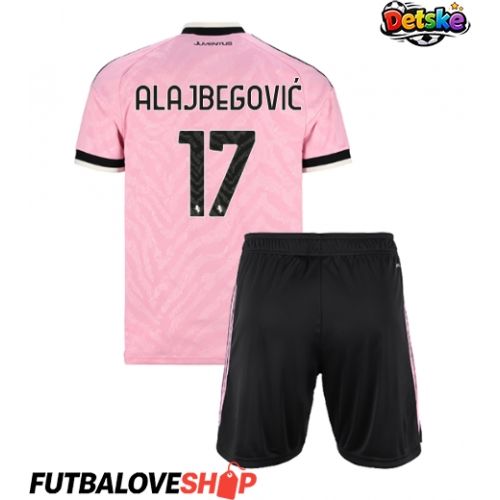 Dres Juventus Kerim Alajbegovic #17 Preč pre deti 2026-27 Krátky Rukáv (+ trenírky)